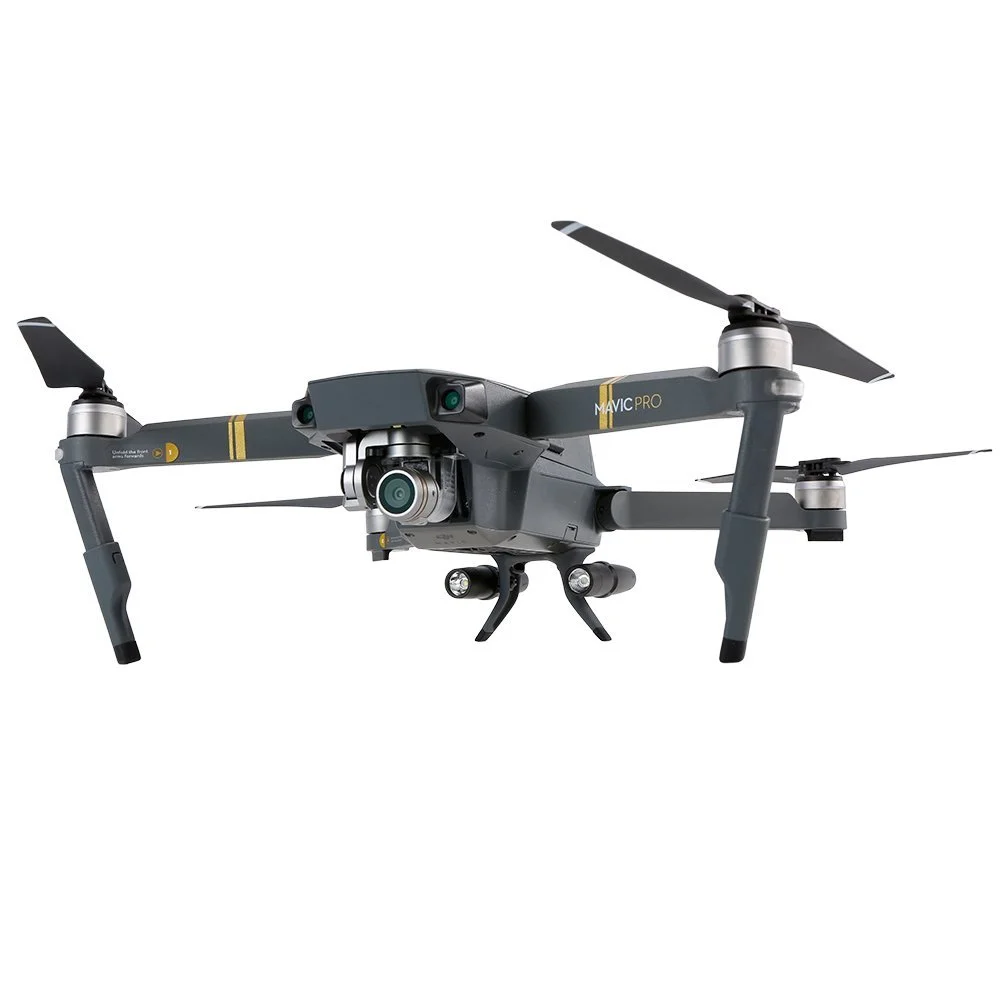 Extensiones de tren de aterrizaje con luces led para Mavic Pro